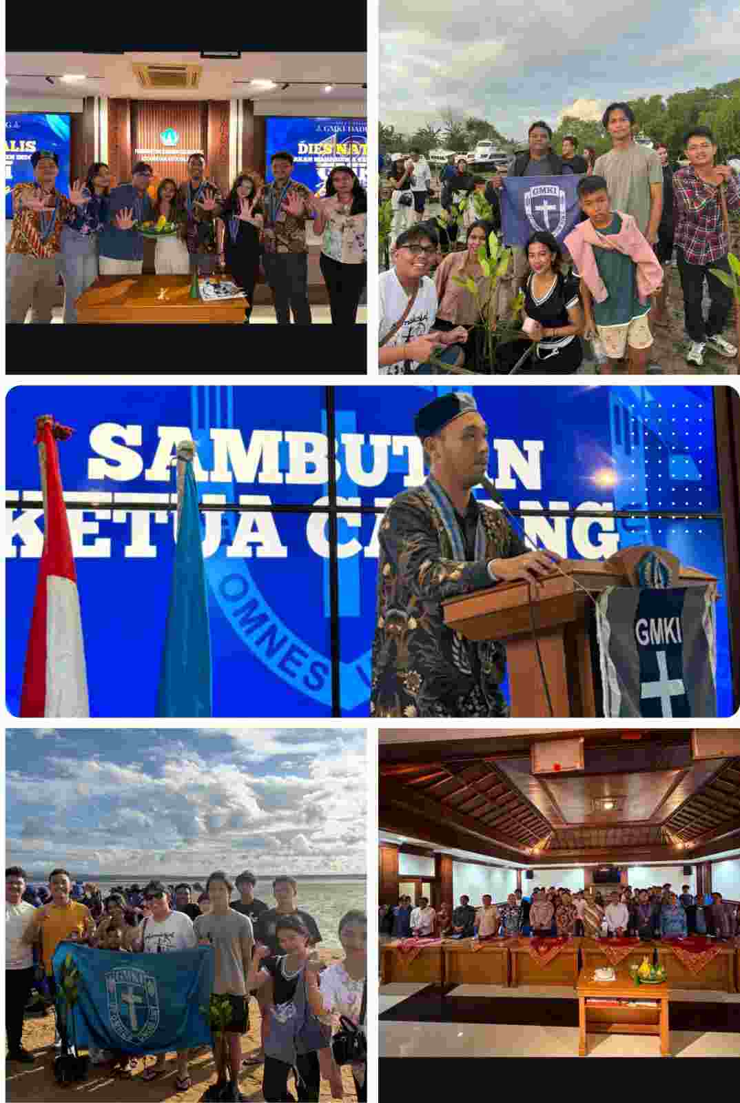 Mengusung Tema “Lux Fidei et Pax in Unitate” GMKI Cabang Badung Rayakan Dies Natalis Ke-12