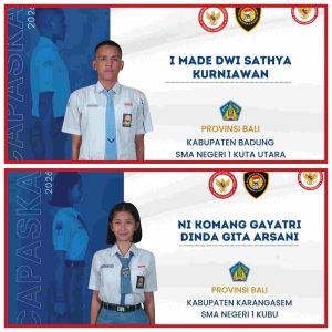 Dua Putra Putri Terbaik Bali Terpilih BPIP Sebagai Calon PaskibrakaNasional