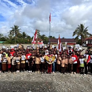 Kegiatan Peringati Hari Lahir Pancasila, Membuat Tawa dan Senyum Kebahagiaan Anak-Anak Papua Kembali Pecah