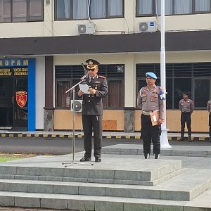 Polres Bitung Gelar Upacara Hari Lahir Pancasila 2026, Teguhkan Semangat Persatuan dan Perdamaian Dunia
