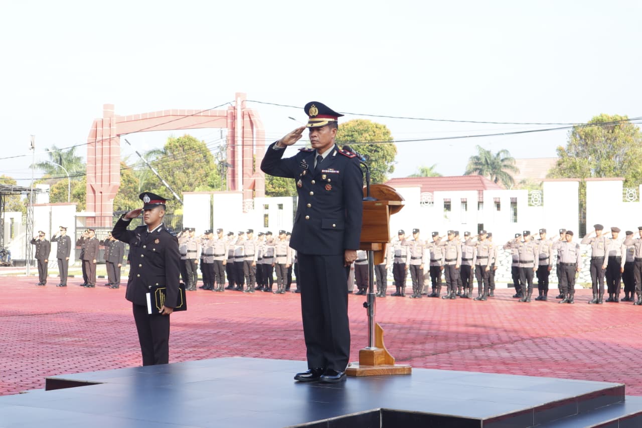 Polres Kutim Gelar Upacara Hari Lahir Pancasila ke – 80 Tahun 2026