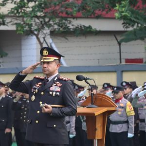 Peringati Hari Lahir Pancasila, Polres Metro Jakarta Barat Gelar Upacara Bendera