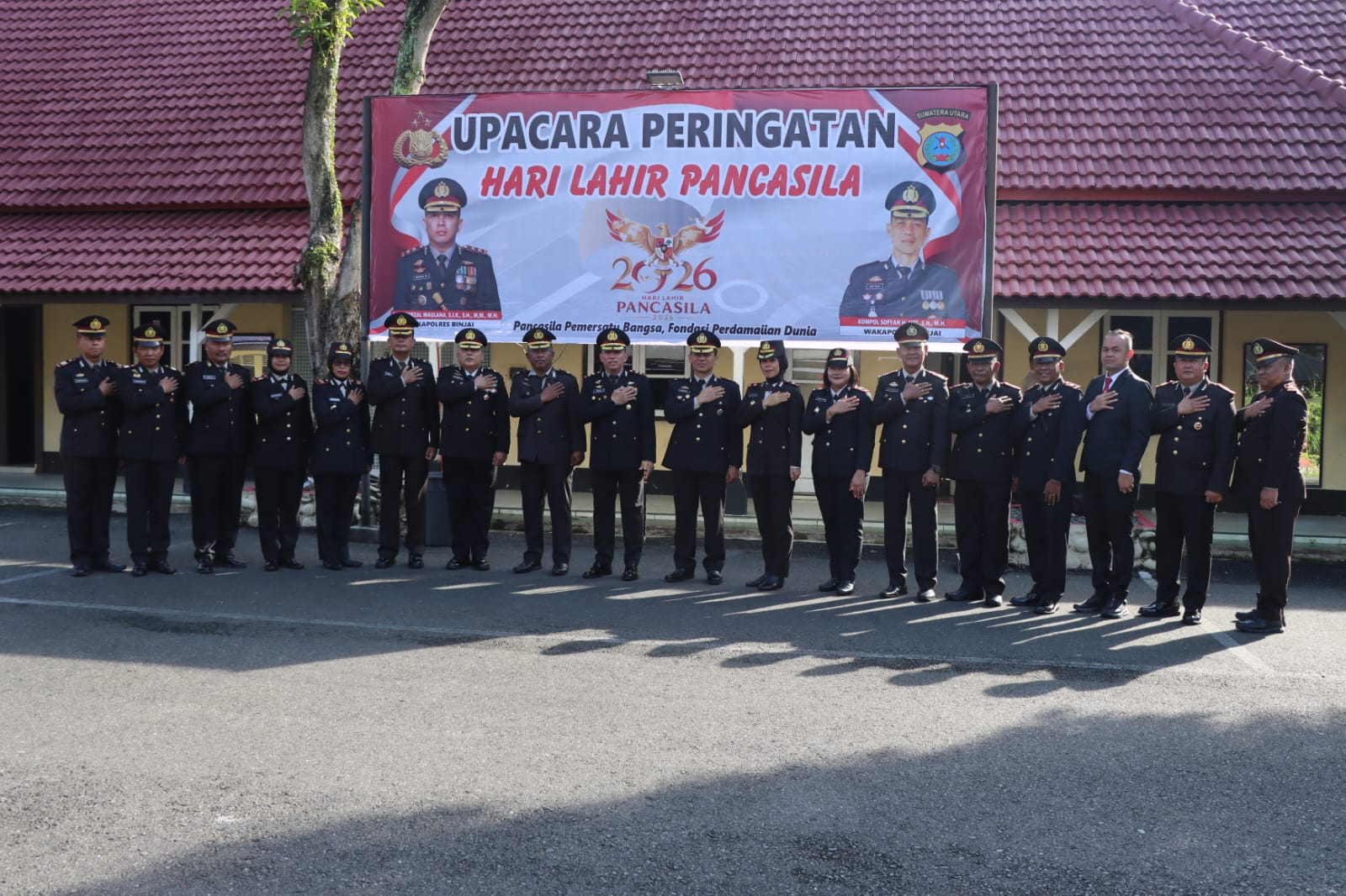 Polres Binjai Memperingati Hari Lahir Pancasila Tahun 2026