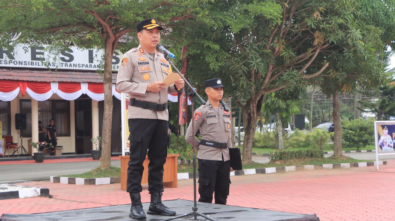 Kapolres Kutim Imbau Pengendara Tertib Berlalu Lintas Selama Ops Patuh Mahakam 2026