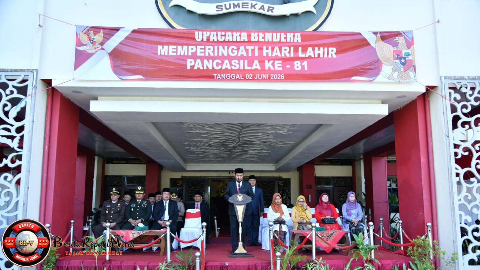 Semangat Nasionalisme Menggema di Upacara Hari Lahir Pancasila Sumenep