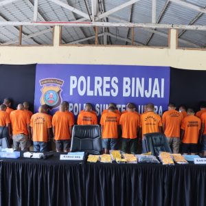 Polres Binjai Tegaskan Komitmen Perangi Narkoba, Operasi Antik Toba 2026 Ungkap 23 Kasus dan 28 Tersangka
