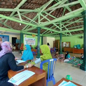 Pemdes Gandul Gelar Kegiatan Posyandu ILP