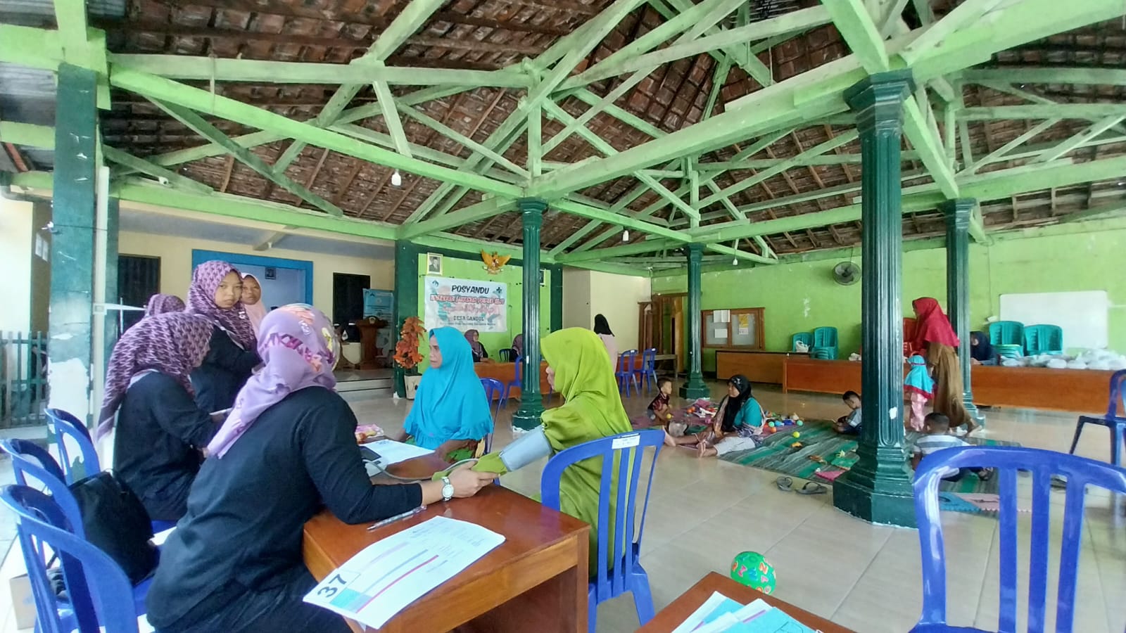 Pemdes Gandul Gelar Kegiatan Posyandu ILP