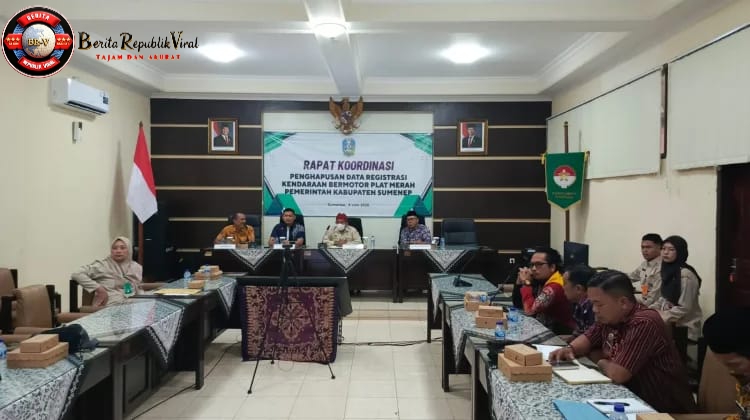 Satlantas Polres Sumenep Dukung Tertib Administrasi Penghapusan Aset Kendaraan Dinas Pemkab