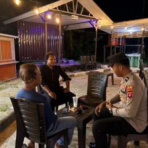 Perkuat Sinergi dan Jaga Kamtibmas, Polsek Sangkulirang Sambangi Warga Desa Benua  Baru Ilir