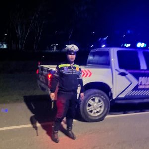 Antisipasi Balap Liar di Sejumlah Titik Rawan, Satlantas Polres Kutim Intensifkan Patroli Malam