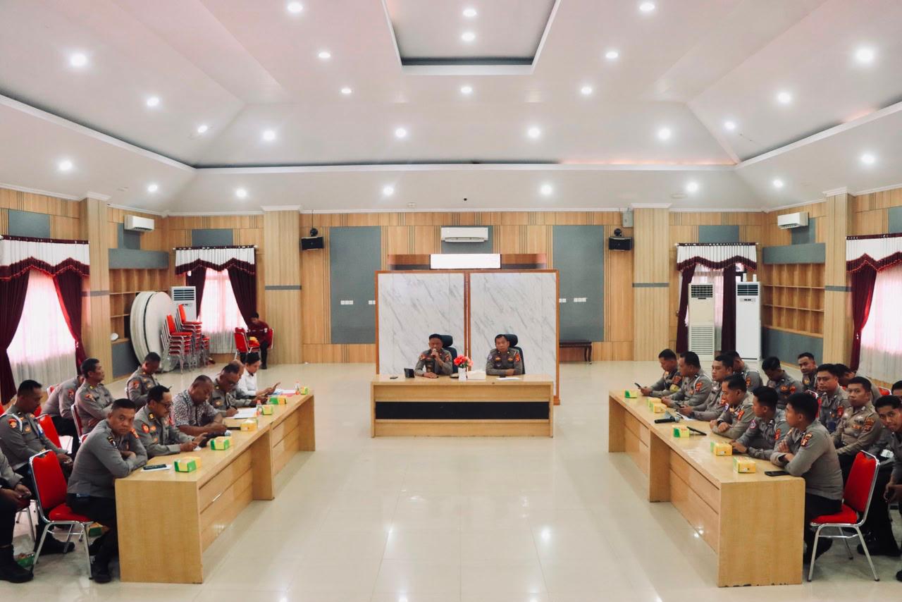 Jelang Operasi Patuh Mahakam 2026, Polres Kutim Gelar Latraops Untuk Tekan Angka Kecelakaan Lalulintas