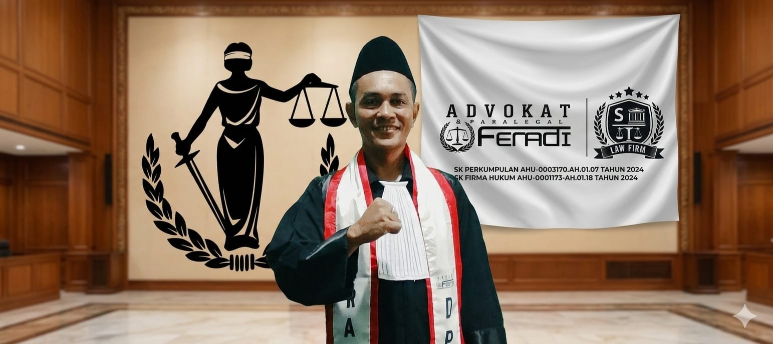 Adv. Erwin Maulana, S.H., C.PFW., C.MDF., C.JKJ., C.FTAX. Menjabat Ketua DPC FERADI WPI KOTA BOGOR periode 2026 – 2031
