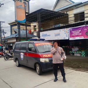 Ajak Warga Tolak Premanisme, Narkoba Dan Judi Online, Satbinmas Polres Kutim Gencarkan Penyuluhan Di Ruang Publik