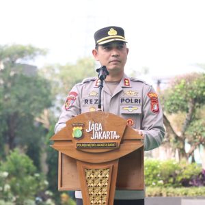 Wakapolres Metro Jakbar Akbp Rezi Dharmawan Pimpin Apel, Ingatkan Anggota Tetap Humanis dan Profesional