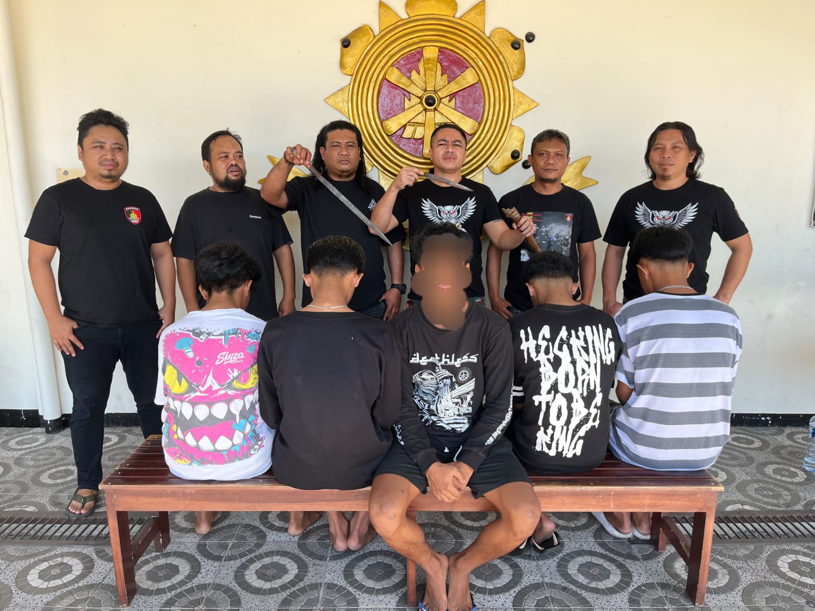 URC Resmob Polres Bitung Gerak Cepat Amankan Pelaku Penganiayaan Anak di Bawah Umur