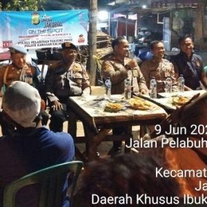 Jaga Jakarta On The Spot, Kapolsek Kalibaru Ajak Warga Aktif Jaga Keamanan Lingkungan