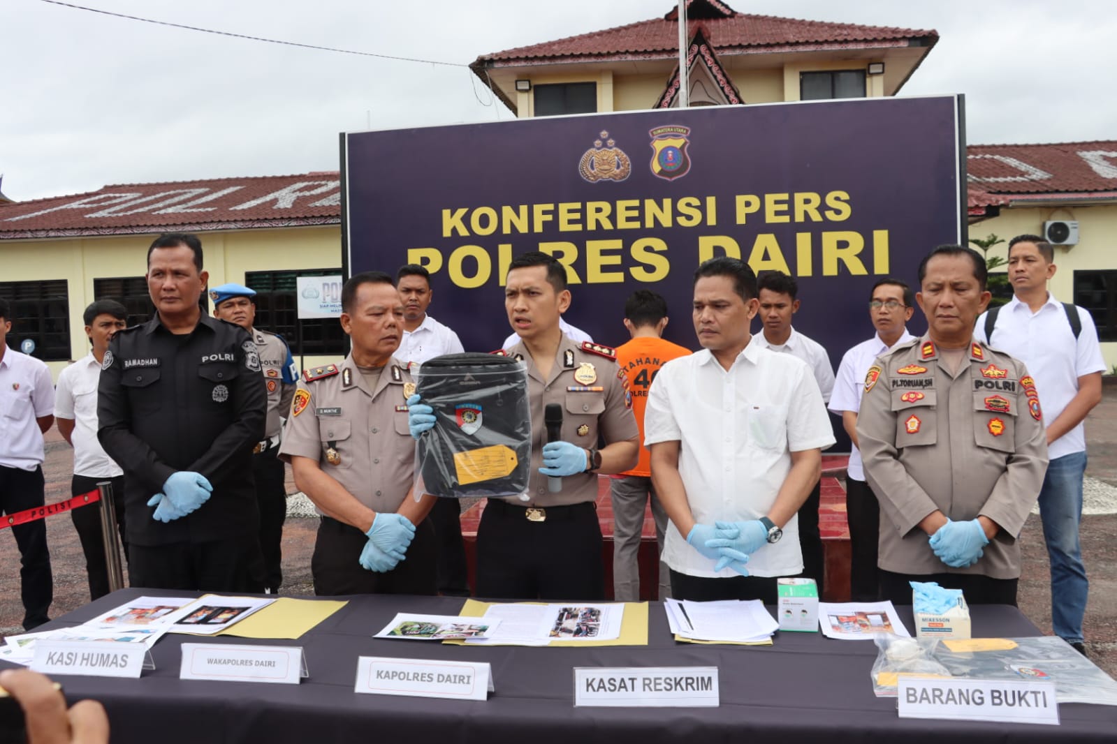 Polres Dairi Bongkar Rekayasa Begal Rp 297 Juta, Pelaku Diduga Terjerat Judi Online