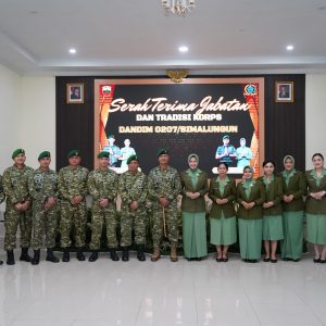 Danrem 022/Pantai Timur Pimpin Serah Terima Jabatan Dandim 0207/Simalungun