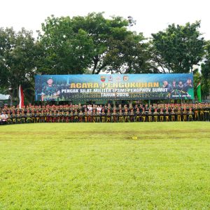 Pangdam I/BB Hadiri Pengukuhan Pencak Silat Militer Pengprov Sumut di Makodam I/BB