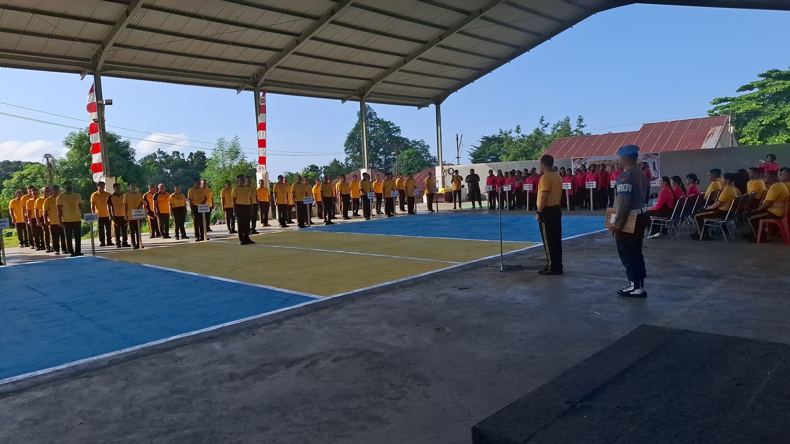 Semarak Hari Bhayangkara ke-80, Kapolres Bitung Resmi Buka Berbagai Perlombaan dan Kegiatan Kebersamaan