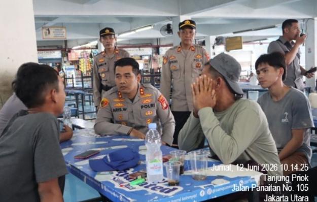Kapolres Pelabuhan Tanjung Priok Gelar “Jaga Jakarta On The Spot”, Perkuat Sinergi Keamanan Bersama Penumpang Kapal