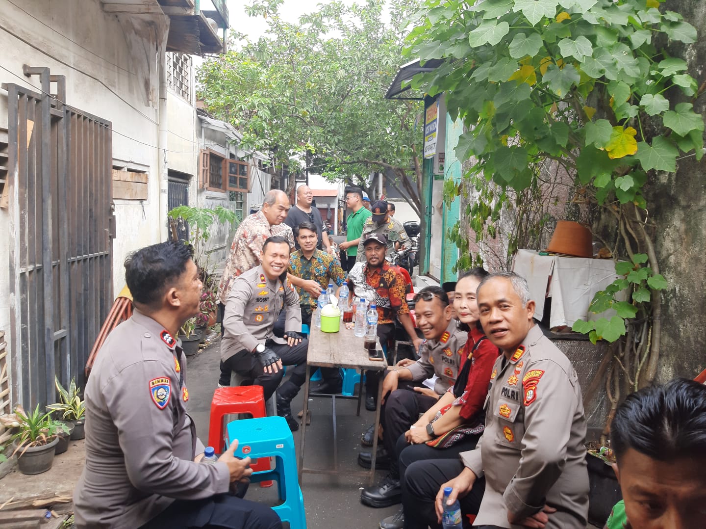 Lewat Jaga Jakarta On The Spot, Kapolsek Tamansari Ajak Warga Cegah Tawuran dan Narkoba