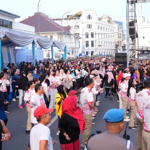 Polda Sumut Sulap Car Free Day Jadi Pesta Rakyat HUT Bhayangkara ke – 80, Ribuan Warga Padati Lapangan Merdeka