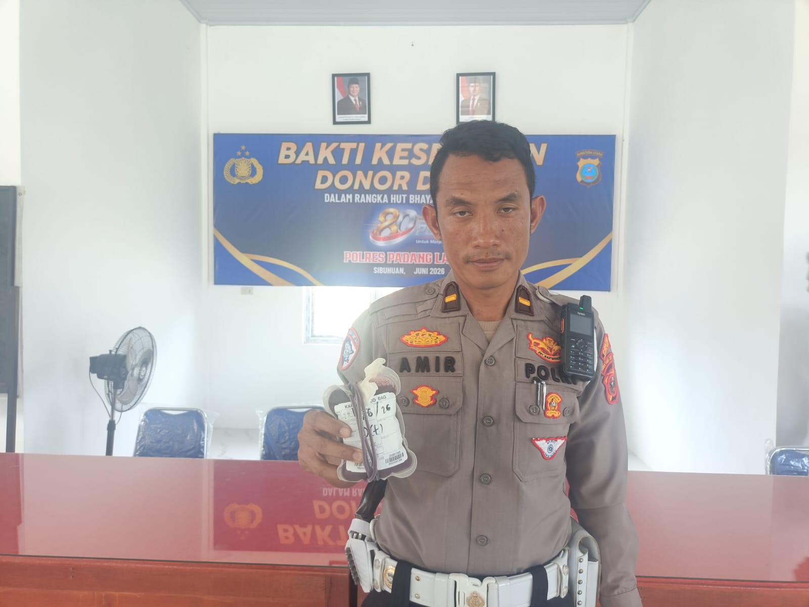 Bakti Kesehatan HUT Bhayangkara ke – 80, Polres Palas Hadirkan Donor Darah dan CKG Pelayanan dan Kepedulian untuk Masyarakat