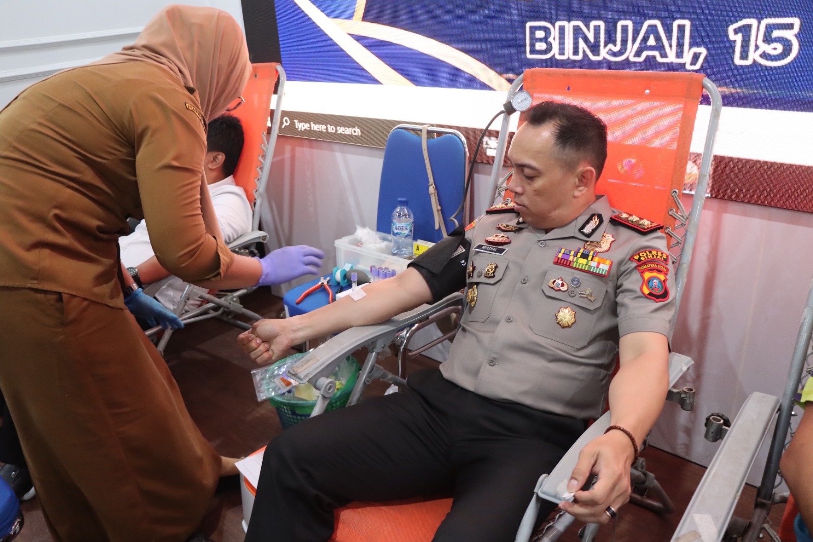 Menyambut Hari Bhayangkara ke – 80 Tahun 2026, Polres Binjai Melaksanakan Bakti Kesehatan