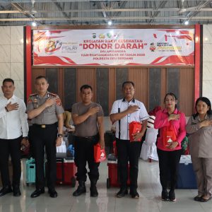 Polresta Deli Serdang Gelar Bakti Kesehatan Donor Darah Dalam Rangka Hari Bhayangkara ke – 80 Tahun 2026