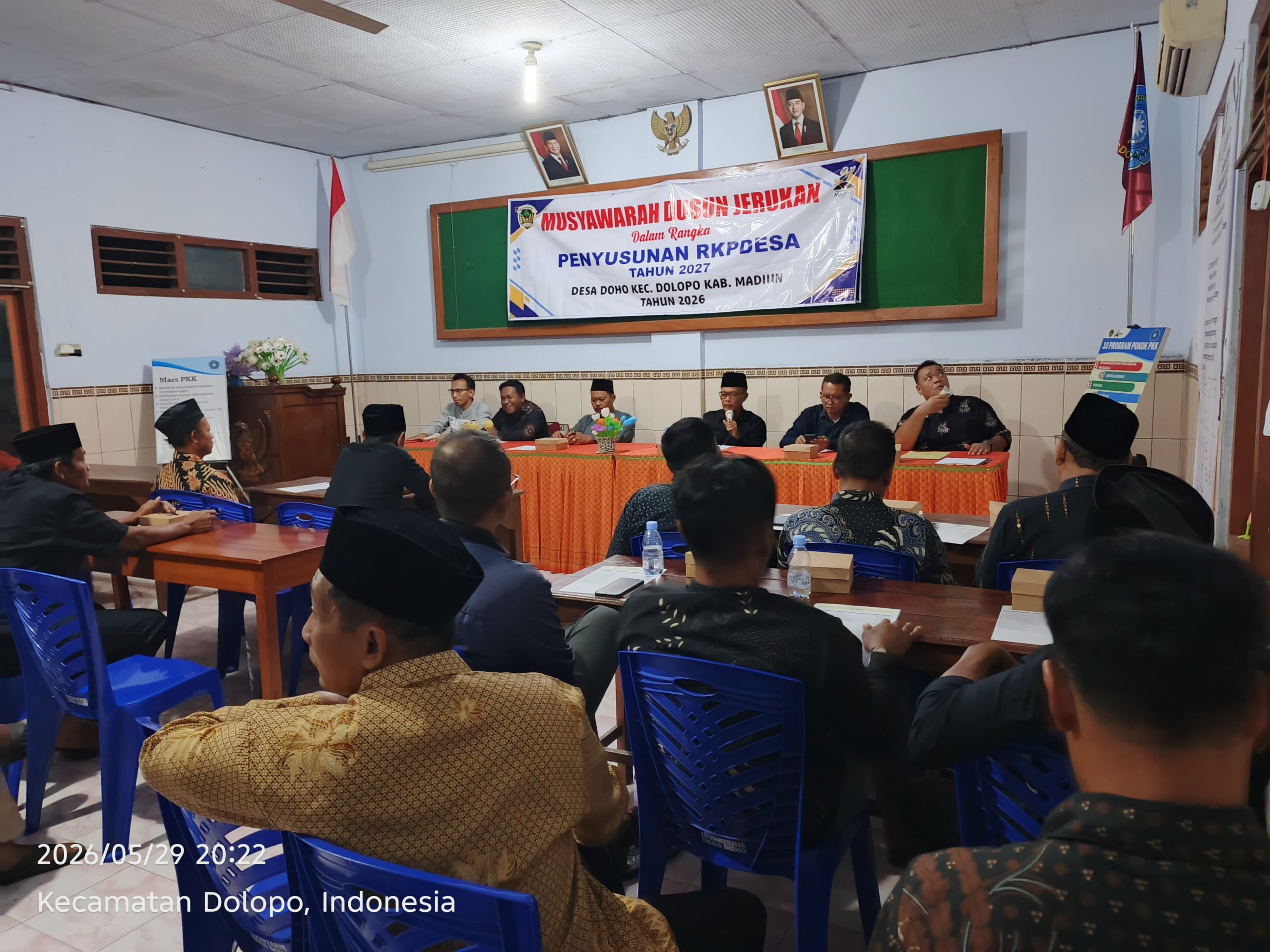 Pemdes Doho Gelar Musdus Untuk Penggalian Gagasan Dan Usulan Kegiatan Desa