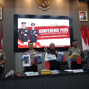 Polres Trenggalek Amankan Jambret Perhiasan, Tersangka Lima Kali Masuk Bui