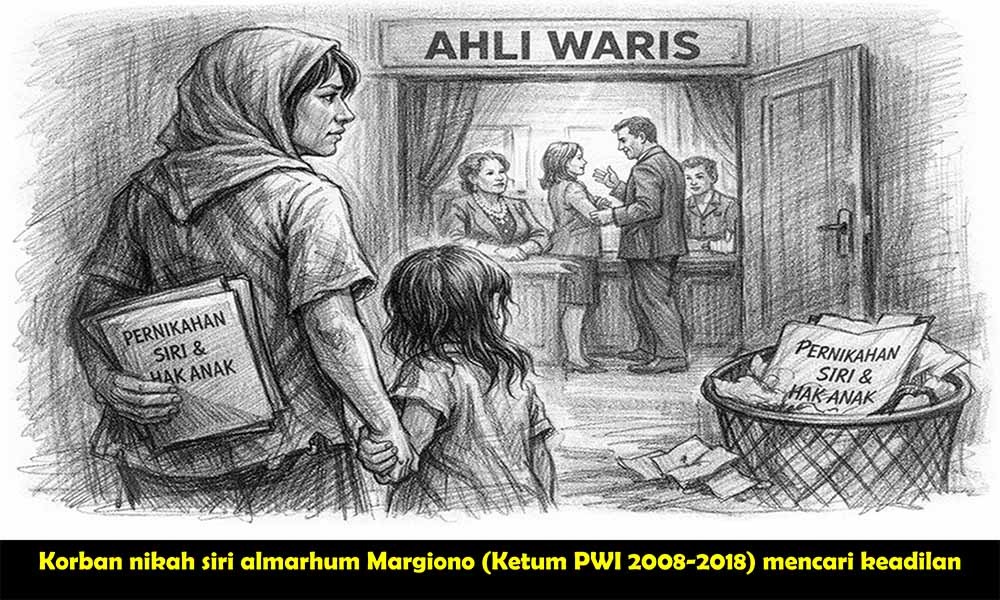 Nestapa di Balik Bayang – bayang Pernikahan Siri : Refleksi Keadilan bagi RR, Istri Siri Almarhum Margiono