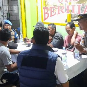 Jaga Jakarta On The Spot Polsek Kawasan Sunda Kelapa Perkuat Sinergi dengan Warga Muara Angke.
