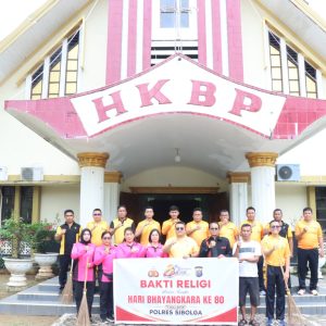 Jelang HUT Bhayangkara ke – 80 Tahun 2026, Polres Sibolga Lakukan Bakti Religi di Sejumlah Rumah Ibadah