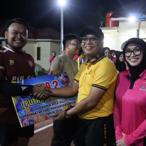 Final dan Penutupan Turnamen Bola Voli Kapolres Cup II Meriahkan HUT Bhayangkara ke-80 Polres Mukomuko