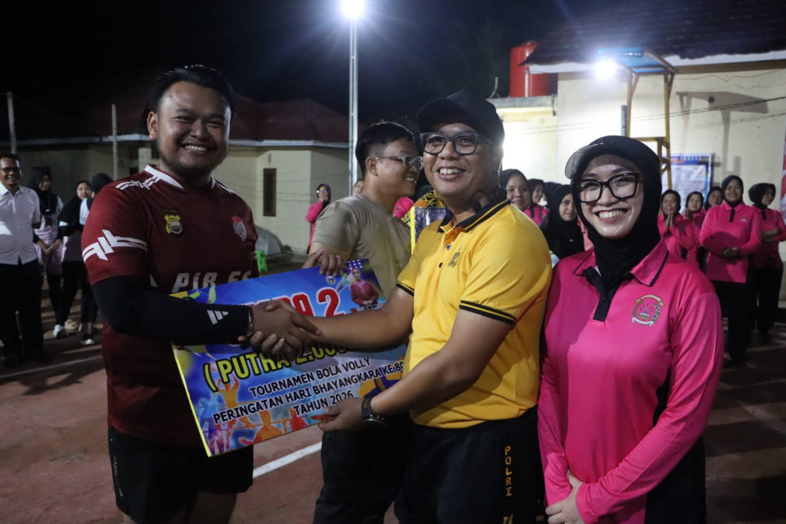 Final dan Penutupan Turnamen Bola Voli Kapolres Cup II Meriahkan HUT Bhayangkara ke-80 Polres Mukomuko