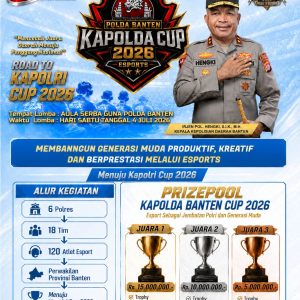 Polda Banten Akan Gelar Turnamen Esports Kapolda Cup 2026, Jaring Atlet Berprestasi Menuju Kapolri Cup