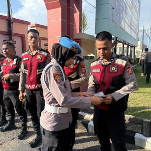 Polres Kutim Laksanakan Gaktibplin, Tingkatkan Disiplin Dan Profesionalisme Personel