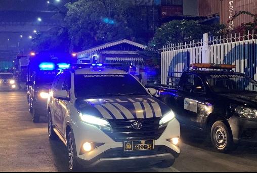 Patroli Jaga Jakarta On The Spot, Polres Pelabuhan Tanjung Priok Perkuat Antisipasi Gangguan Kamtibmas di Kawasan Pelabuhan