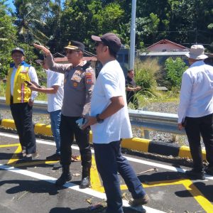 Diawali Ibadah dan Dialog Bersama Warga, Akses Jalan Penghubung Bitung–Minut Kembali Dibuka