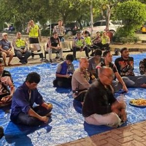 JJOS Nobar Piala Dunia 2026, Pererat Silaturahmi dan Perkuat Kamtibmas di Terminal Nusantara Pura
