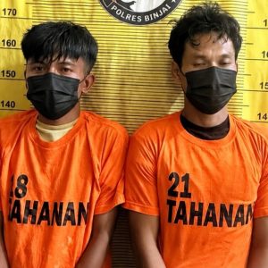 Tak Ada Ruang Bagi peredaran gelap Narkoba, Polres Binjai Amankan Dua Pelaku Penjual Sabu