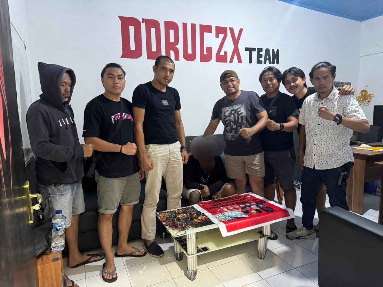 Satresnarkoba Polres Bitung Ungkap Dugaan Peredaran Sabu, Seorang Terduga Pengedar Diamankan
