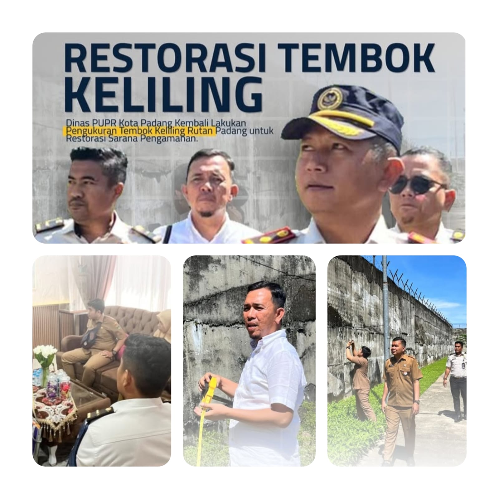📐🛡️🧱KETIKA TEMBOK PENGAMAN BICARA: LANGKAH AWAL MEMPERKOKOH BENTENG KEDAULATAN DI RUTAN KELAS IIB PADANG ✨🏛️
