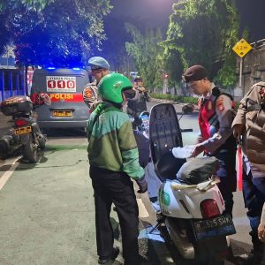 Polres Jakpus Gelar Operasi Cipta Kondisi, Sejumlah Motor Tanpa Surat Diamankan