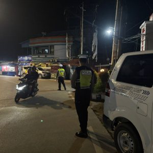 Satlantas Polres Kutim Gencarkan Blue Light Patrol Cegah Balap Liar Yang Meresahkan Warga