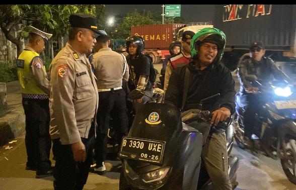 Patroli Jaga Jakarta On The Spot, Polres Priok, Intensifkan Antisipasi Gangguan Kamtibmas di Kawasan Pelabuhan
