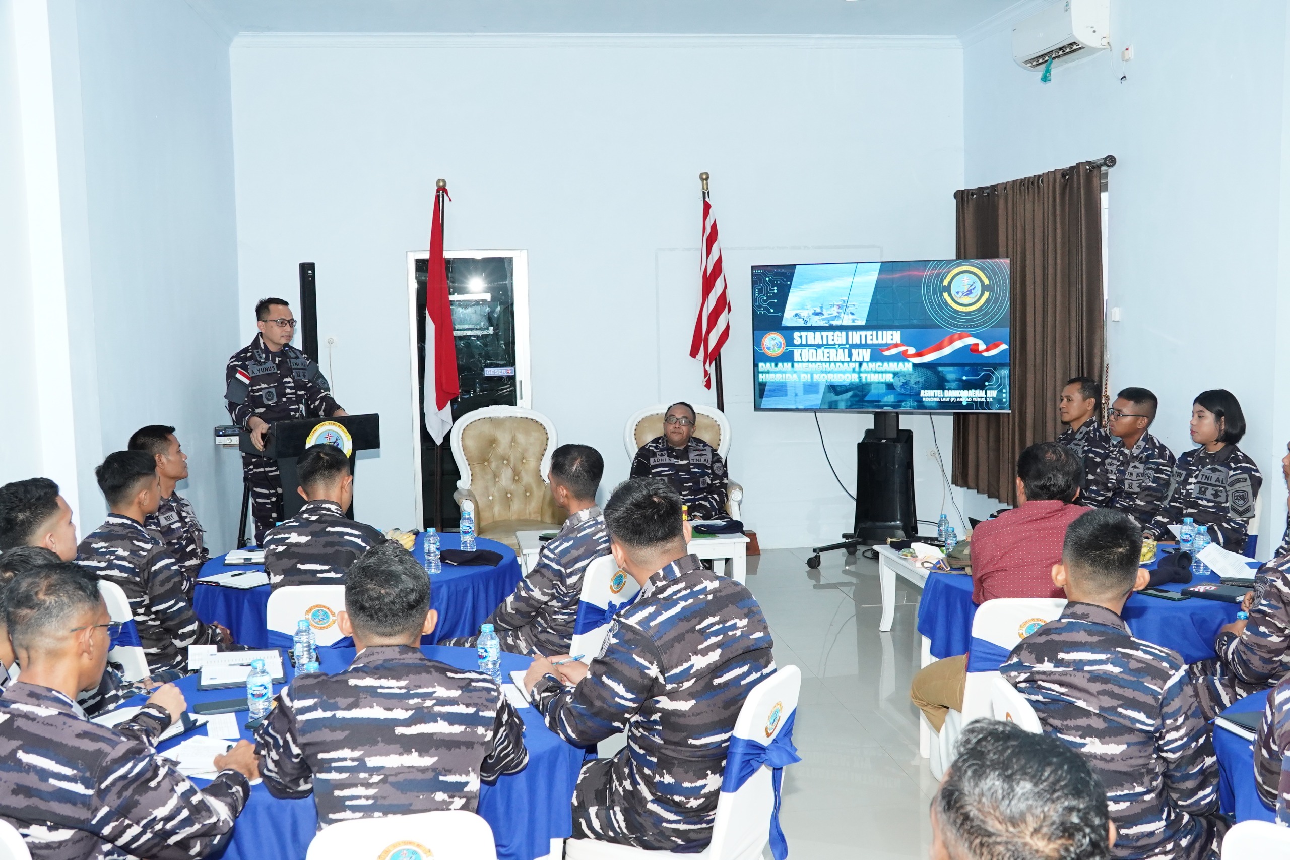 Koderal XIV Sorong Gelar RTD (Round Table Discussion) Dengan Materi Banglingstra dan Peperangan Modern